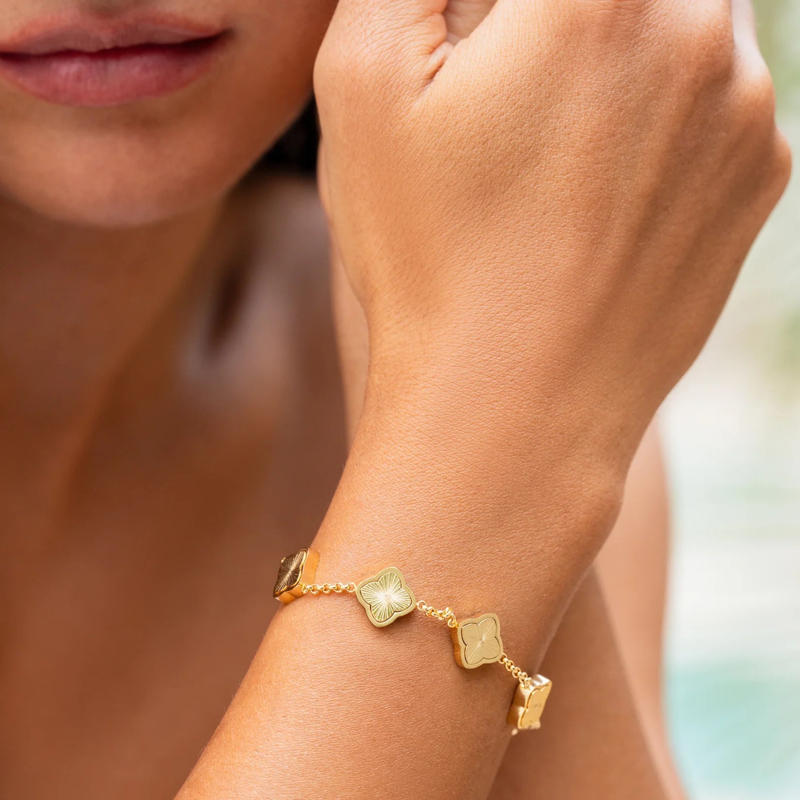 Julia | Pulsera Trébol