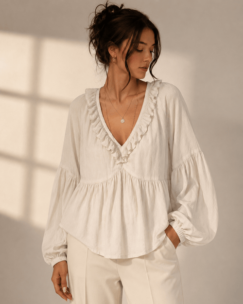 Mirela Studio Blusa Boho Vintage