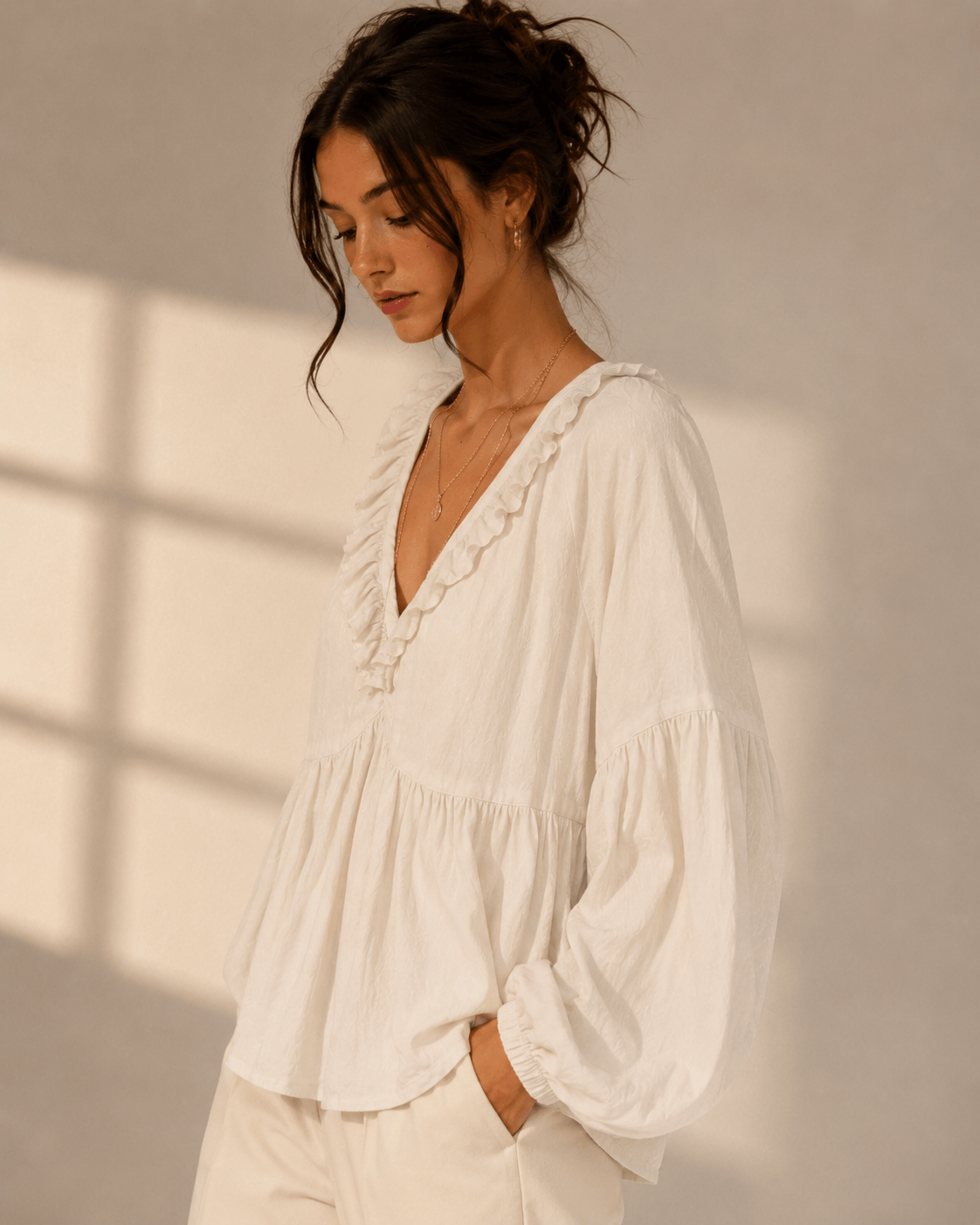 Mirela Studio Blusa Boho Vintage