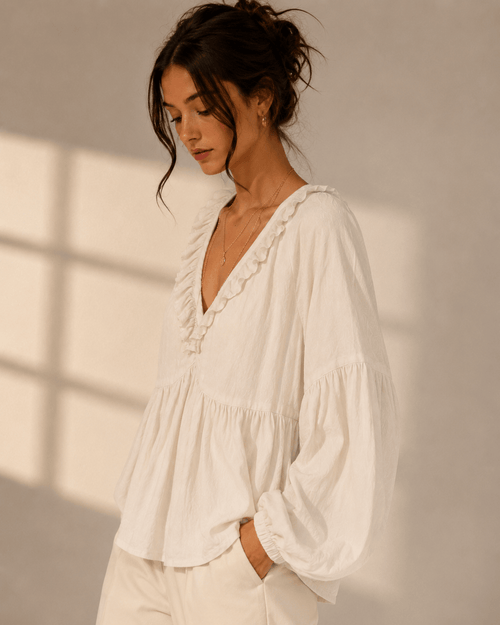 Mirela Studio Blusa Boho Vintage