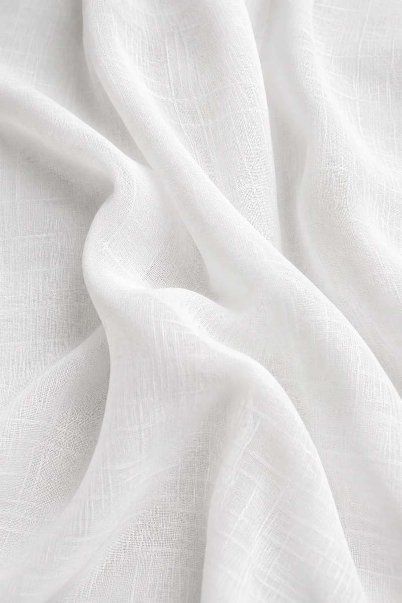 Vestido Blanco Largo Camisero