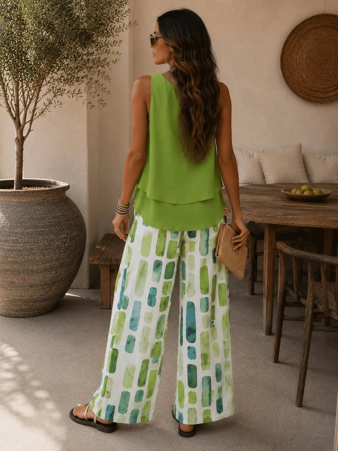 Conjunto Acuarela Verde · Edición Limitada