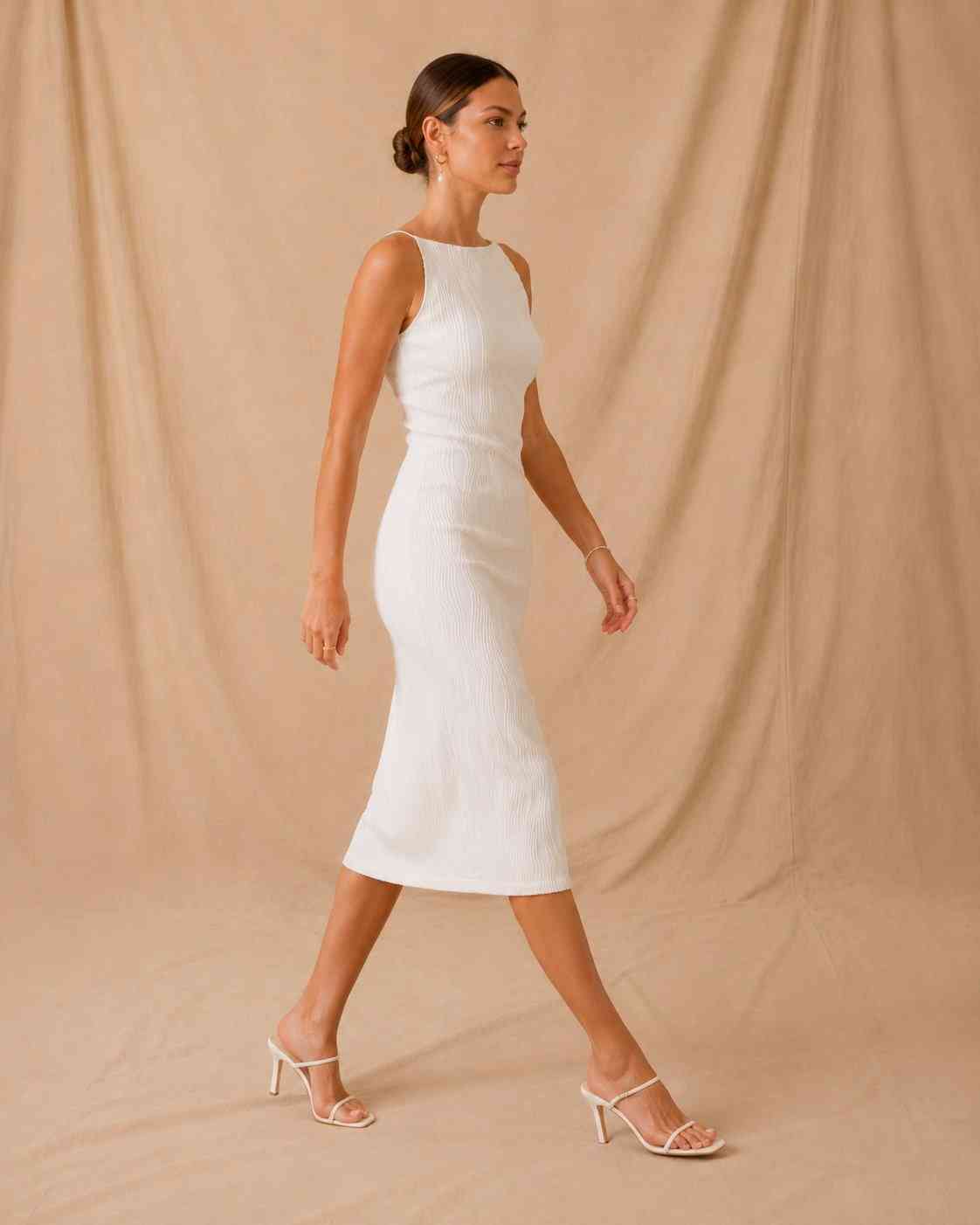 Valeria | Vestido Midi Ondas