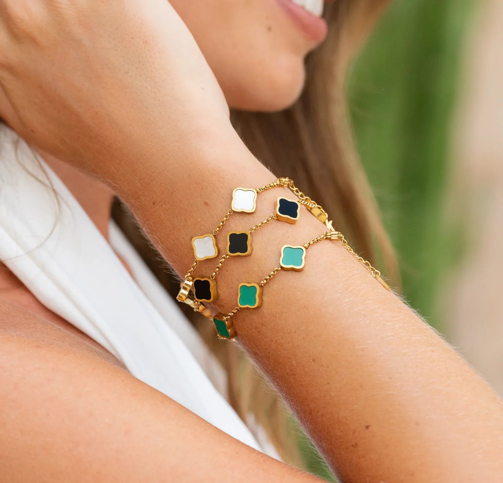 Julia | Pulsera Trébol