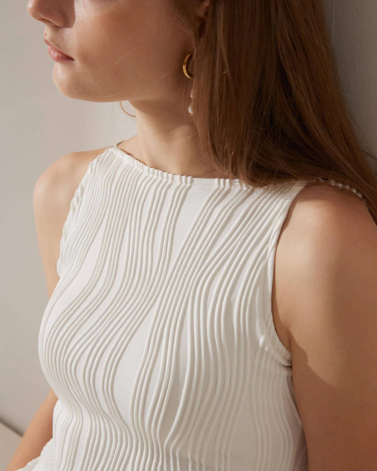 Valeria | Vestido Midi Ondas
