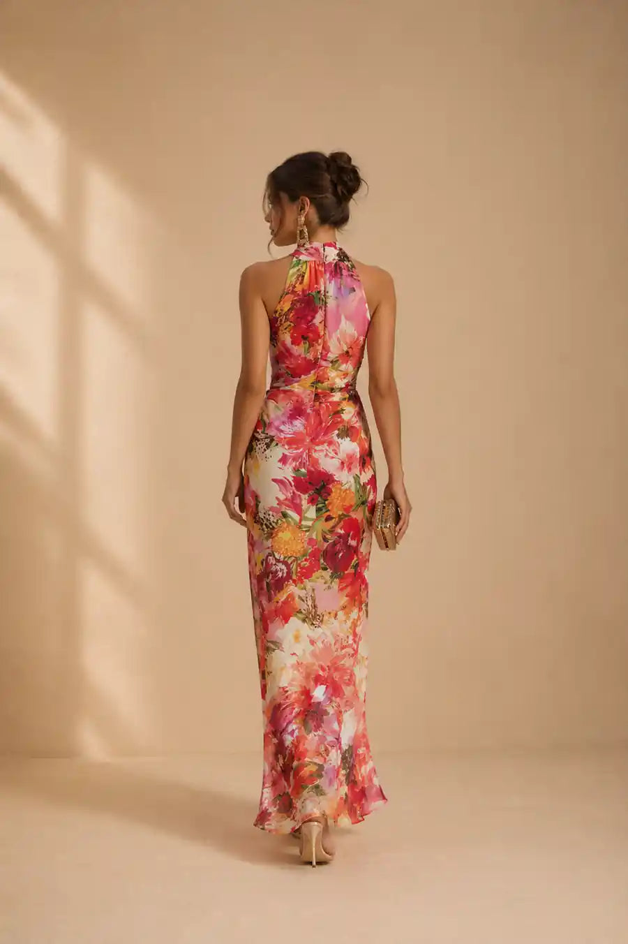 Amalfi | Vestido Maxi Floral Jardín