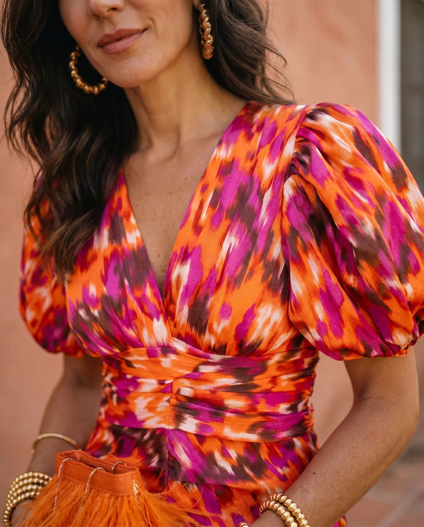 Valentina | Vestido Midi Ikat