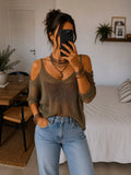Mira Studio Oliva / XS Top Semitransparente — Estilo Boho